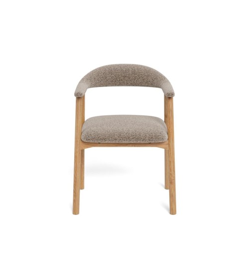 Nordic beige chair with armrests – ACT DISTRIBUZIONE