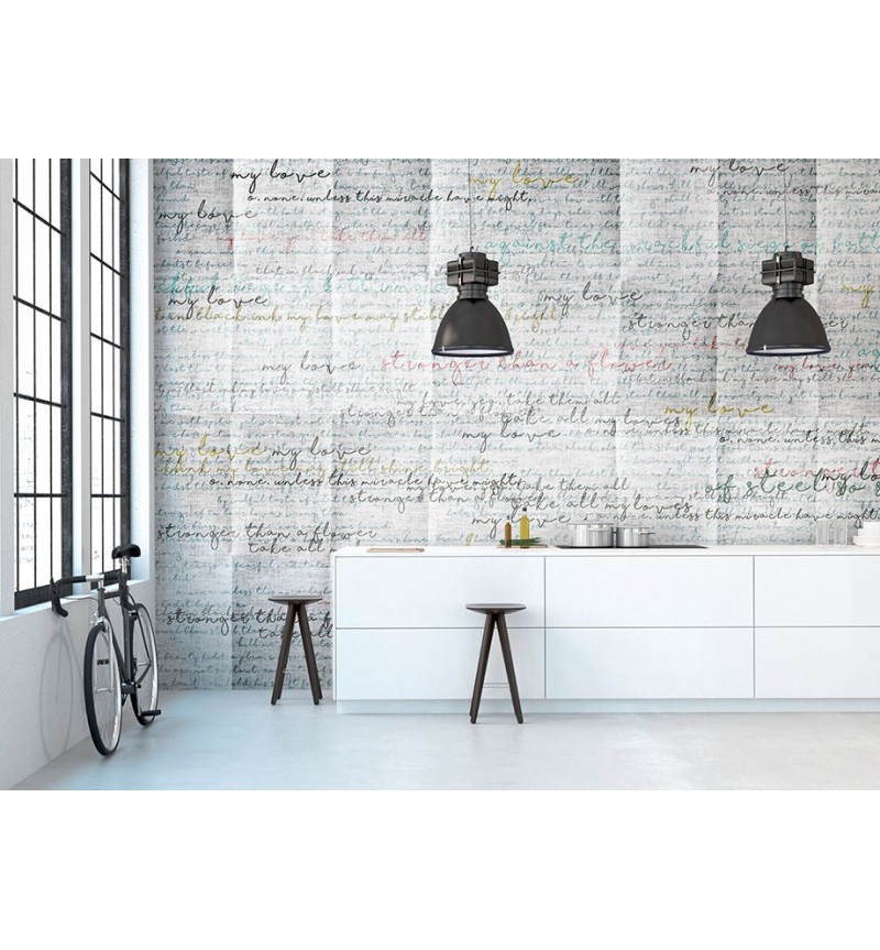 Tapete “WPC_300” – Kollektion Wall Writing | BHOME