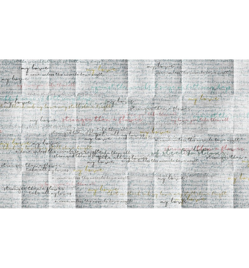 Papel pintado “WPC_300” – Colección Wall Writing | BHOME