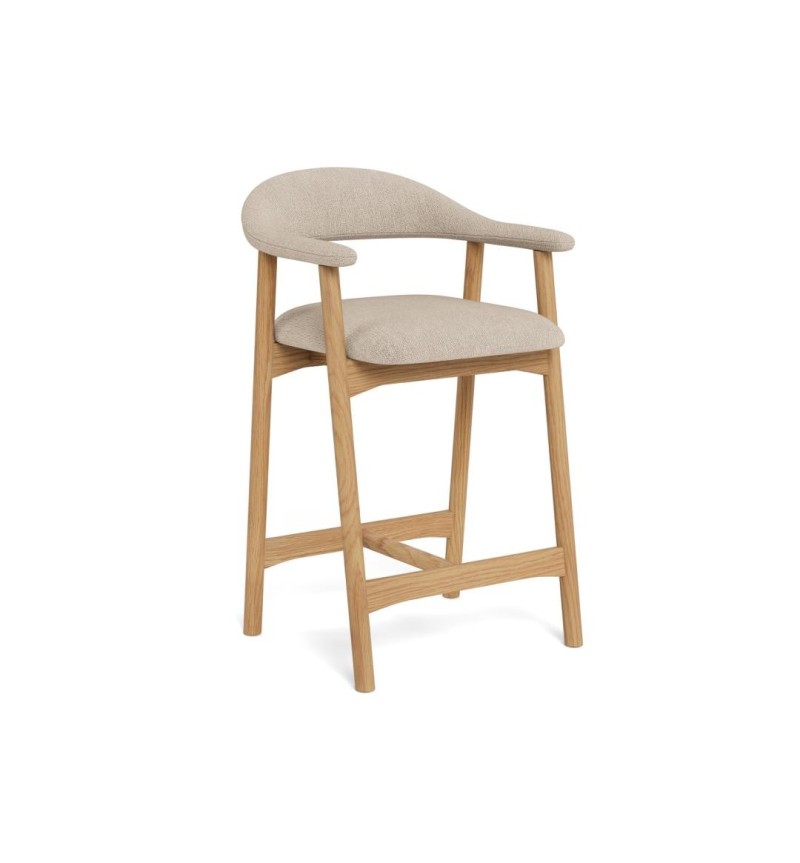 Nordic Addi 91 counter stool with armrests – ACT DISTRIBUZIONE