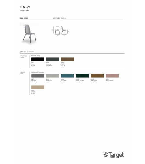 Silla Easy – Target Point | Bhome by Arredi Barbàra