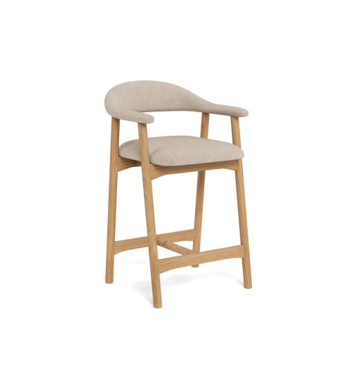Nordischer Barhocker Addi 91 mit Armlehnen – ACT DISTRIBUZIONE
