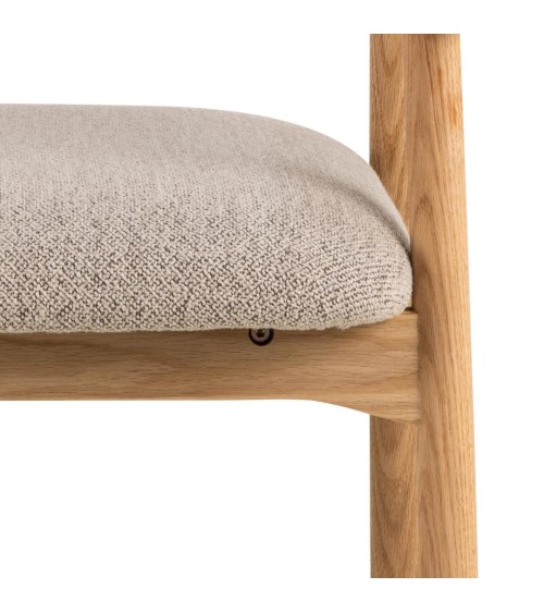 Addi beige bouclé lounge chair – ACT DISTRIBUZIONE