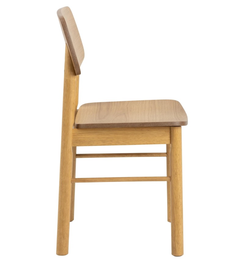 Silla Barlow de roble nórdica – ACT DISTRIBUZIONE
