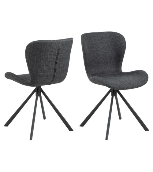Chaise pivotante Batilda A1 brandy – ACT DISTRIBUZIONE