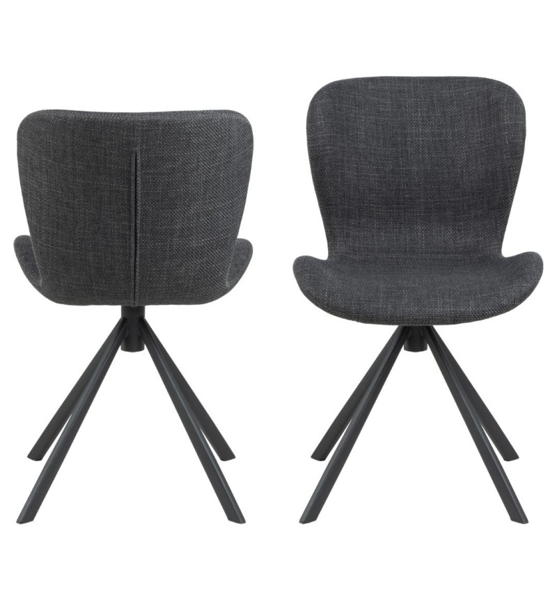 Chaise pivotante Batilda A1 brandy – ACT DISTRIBUZIONE