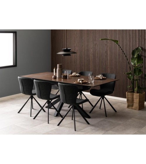 Sedia Batilda A1 girevole brandy – ACT DISTRIBUZIONE