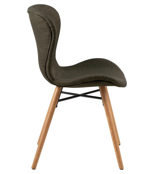 Batilda A1 brandy wood chair – ACT DISTRIBUZIONE