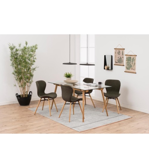 Sedia Batilda A1 brandy legno – ACT DISTRIBUZIONE