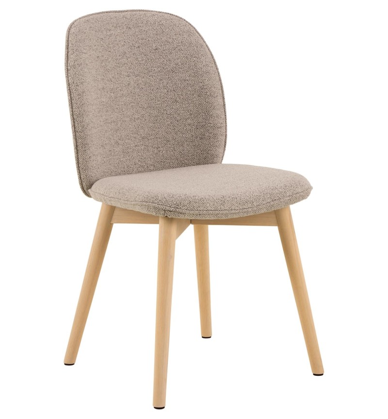 Chaise Cindy bouclé beige – ACT DISTRIBUZIONE