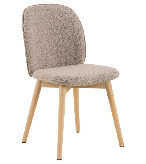 Chaise Cindy bouclé beige – ACT DISTRIBUZIONE
