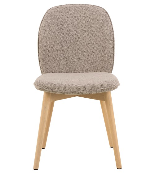 Cindy Stuhl in beige Bouclé – ACT DISTRIBUZIONE