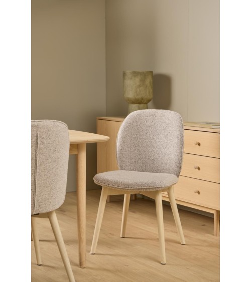 Sedia Cindy bouclé beige – ACT DISTRIBUZIONE