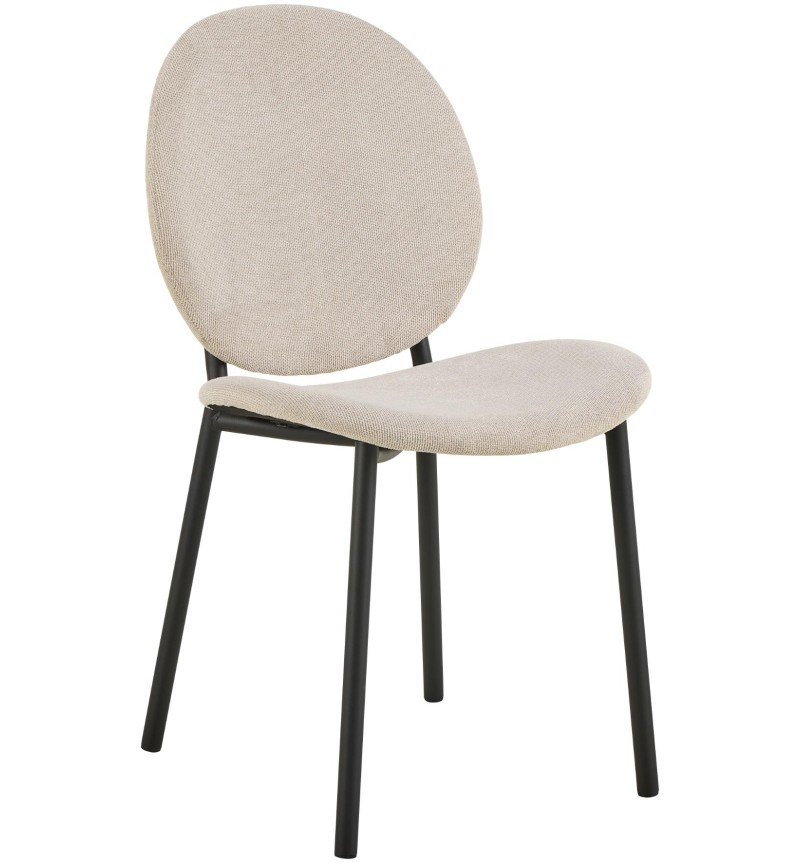 Sedia Cliff beige moderna – ACT DISTRIBUZIONE