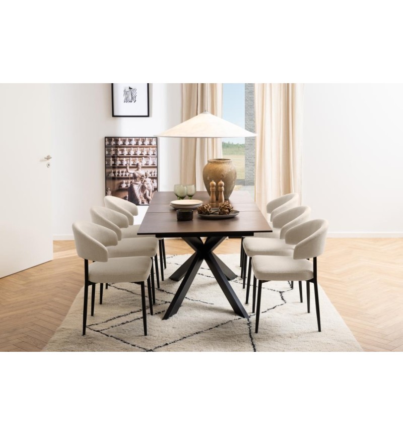 Sedia Edina moderna beige – ACT DISTRIBUZIONE
