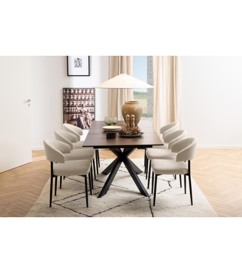 Modern beige Edina chair – ACT DISTRIBUZIONE