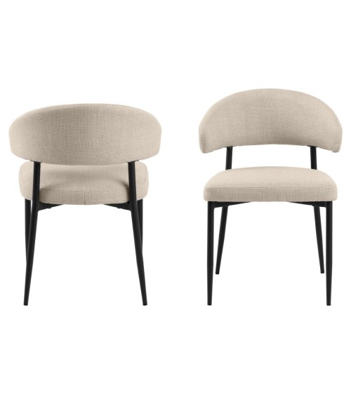 Moderner Edina Stuhl in Beige – ACT DISTRIBUZIONE