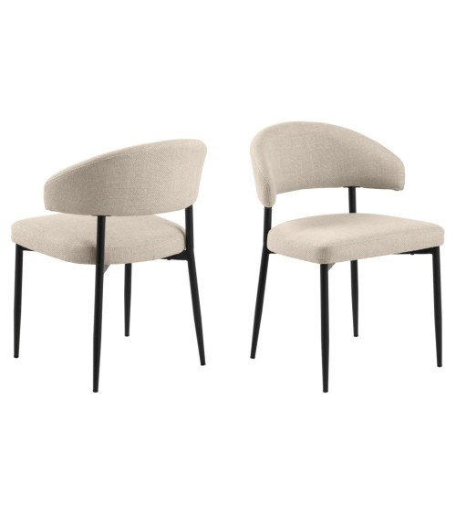 Silla Edina moderna beige – ACT DISTRIBUZIONE