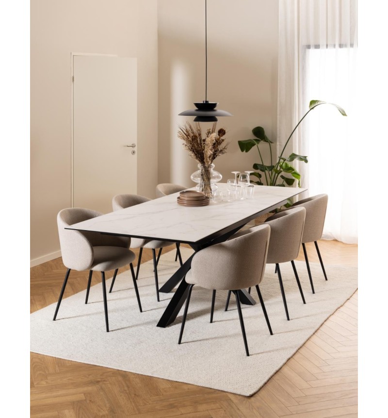 Sedia Eleanor con braccioli – ACT DISTRIBUZIONE