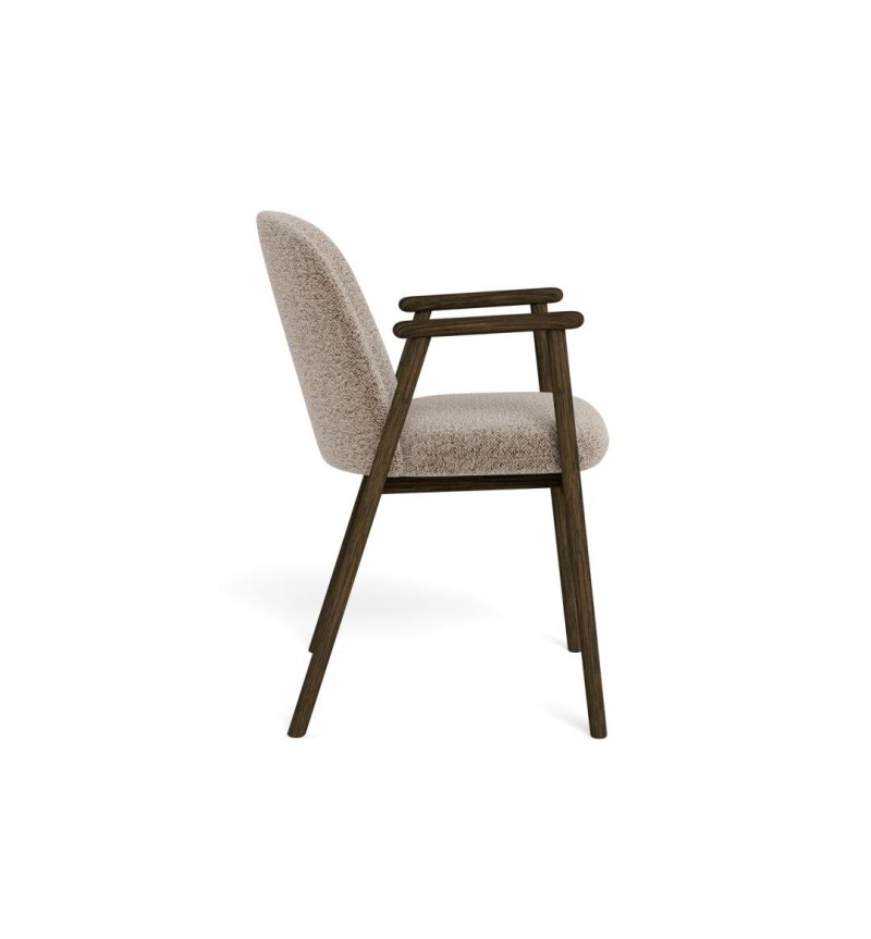 Chaise Leo bouclé beige – ACT DISTRIBUZIONE