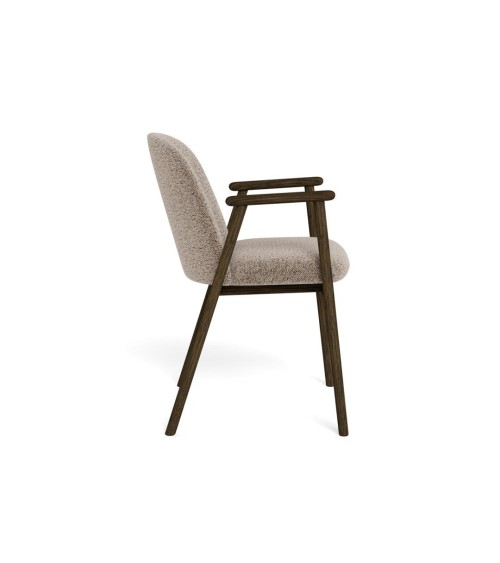 Chaise Leo bouclé beige – ACT DISTRIBUZIONE