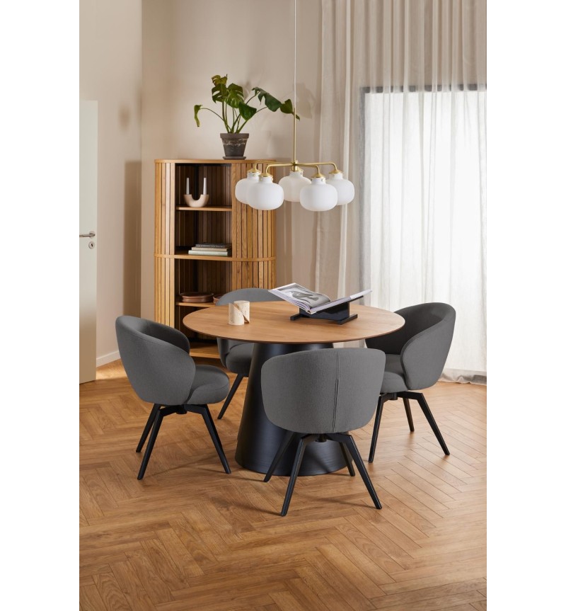 Chaise pivotante Darlene beige – ACT DISTRIBUZIONE