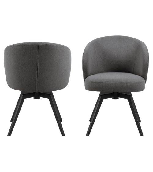 Sedia girevole Darlene beige – ACT DISTRIBUZIONE