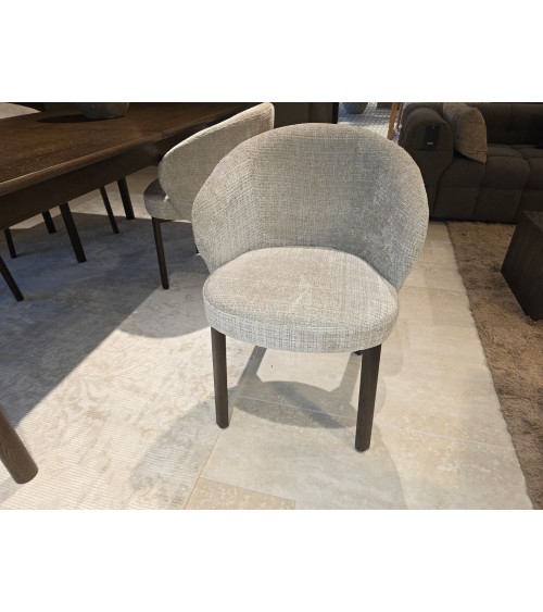Sedia Darlene beige con gambe legno – ACT DISTRIBUZIONE