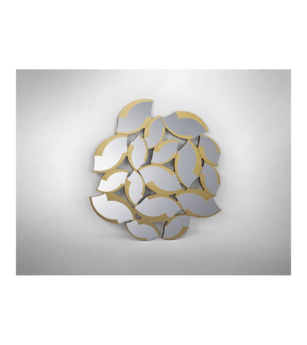 Miroir Sandal SCHULLER VALENCIA en verre et or