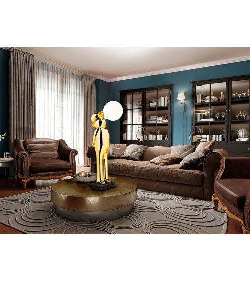 Leuchtfigur Mr Bubble SCHULLER VALENCIA Gold