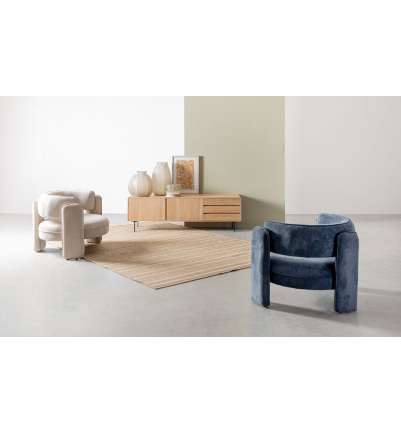 Sillón AISHA BIZZOTTO azul | BHOME by Arredi Barbàra