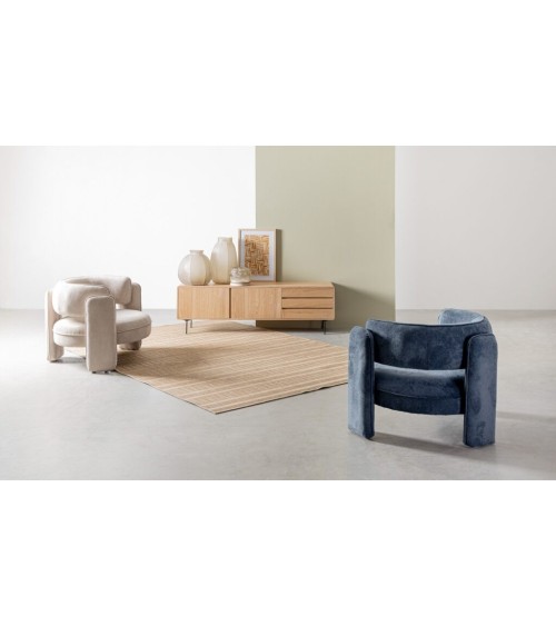 Sillón AISHA BIZZOTTO azul | BHOME by Arredi Barbàra
