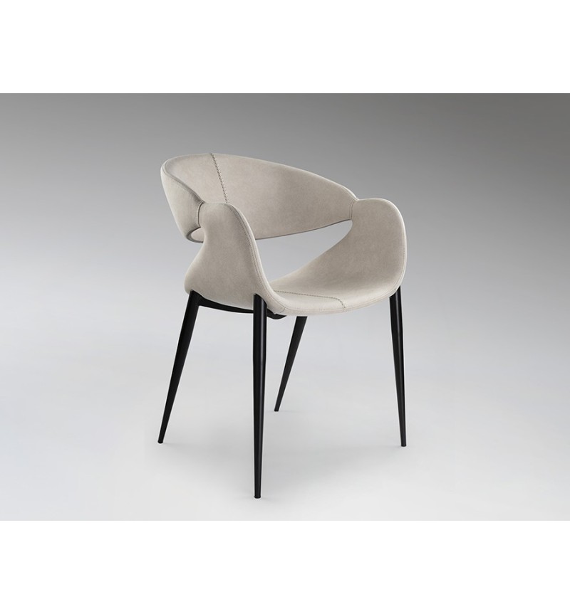Giro SCHULLER VALENCIA stone and black armchair