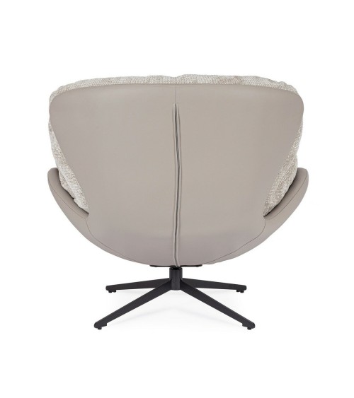 Armchair ADINDA BIZZOTTO grey taupe | BHOME