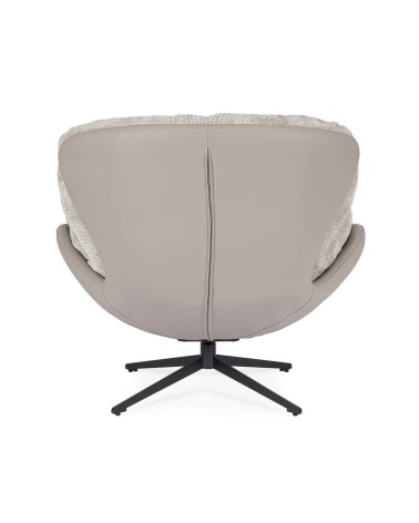 Armchair ADINDA BIZZOTTO grey taupe | BHOME
