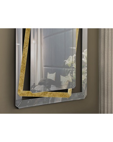 Specchio Nora SCHULLER VALENCIA con finitura oro