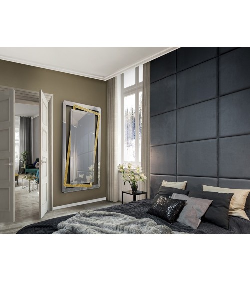 Spiegel Nora SCHULLER VALENCIA mit Gold-Finish