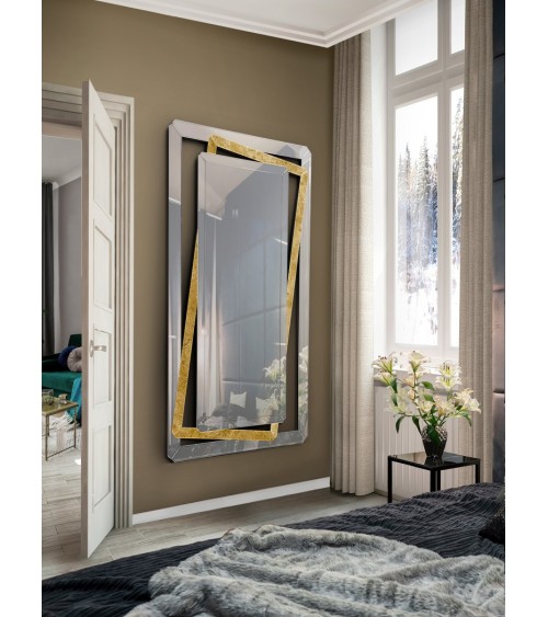 Nora SCHULLER VALENCIA mirror with gold finish