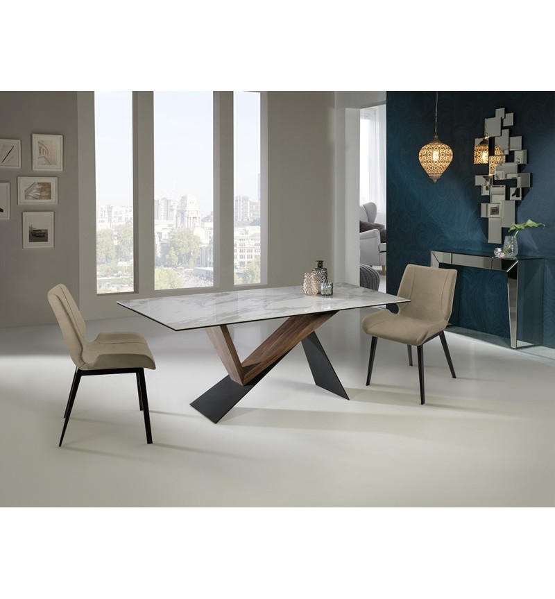 Tisch Noa 180 SCHULLER VALENCIA weißer Marmor