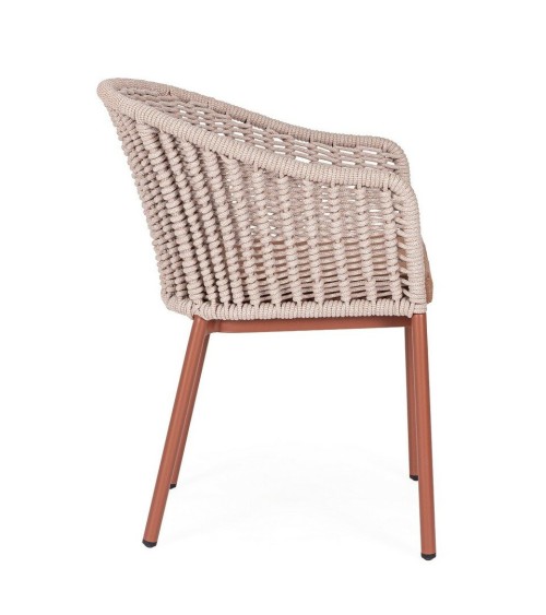SALINES Outdoor Chair BIZZOTTO Copper | BHOME