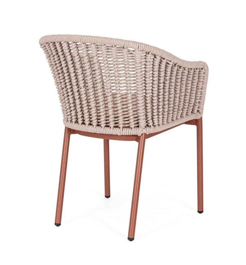 SALINES Outdoor Chair BIZZOTTO Copper | BHOME