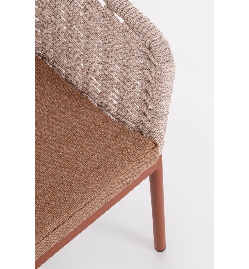 SALINES Outdoor Chair BIZZOTTO Copper | BHOME