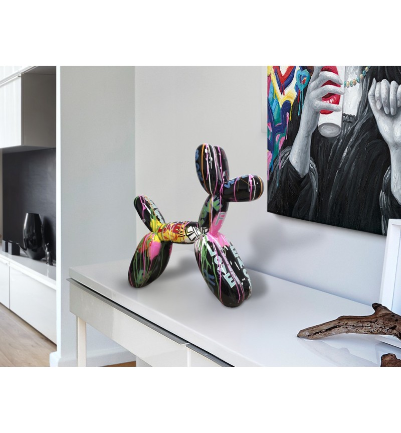 Balloon Dog SCHULLER VALENCIA Graffiti Figur