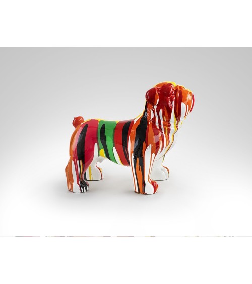 Figure Otto SCHULLER VALENCIA bulldog coloré