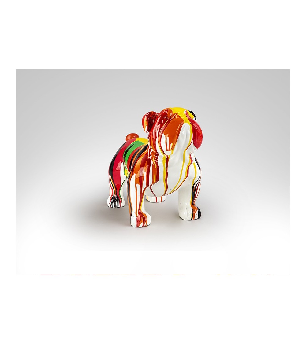 Otto SCHULLER VALENCIA colourful bulldog figure