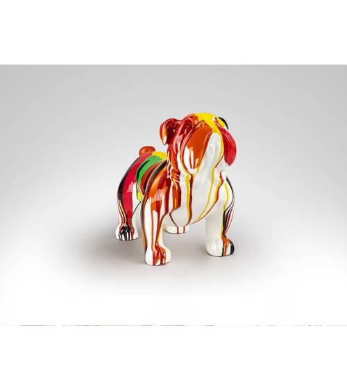Otto SCHULLER VALENCIA colourful bulldog figure