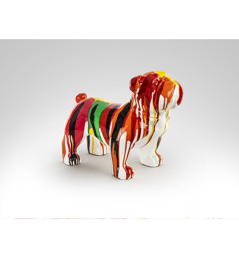 Figur Otto SCHULLER VALENCIA bunte Bulldogge