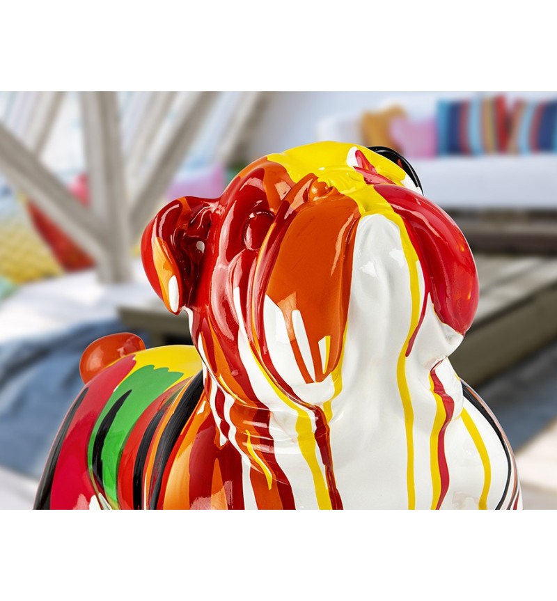 Figura Otto SCHULLER VALENCIA bulldog colorido
