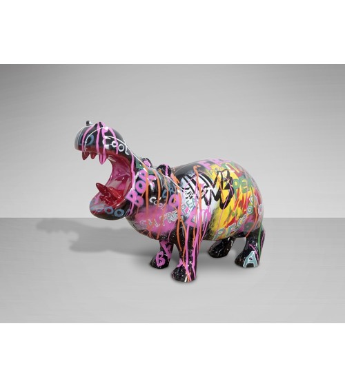 Figur Hippo SCHULLER VALENCIA Graffiti