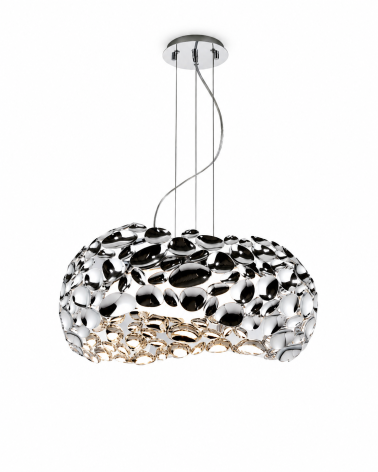 Lámpara Narisa SCHULLER VALENCIA cromo 5 luces